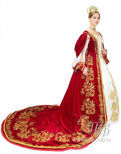 Fantasy Empire, Royal Couture, Royal Outfit, Medieval Costumes, Court Dresses, Medieval Costume, Fantasy Dresses, Royal Outfits, Gold Work