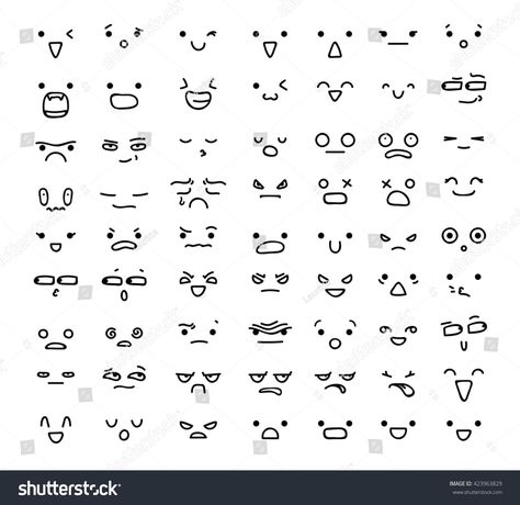 Doodle Faces Simple, Silly Face Doodle, Face Doodles Simple, Funny Face Doodle, Small Easy Drawings, Easy Tattoos To Draw, Funny Face Drawings, Drawing Ideas Easy Doodles, Simple Face Drawing