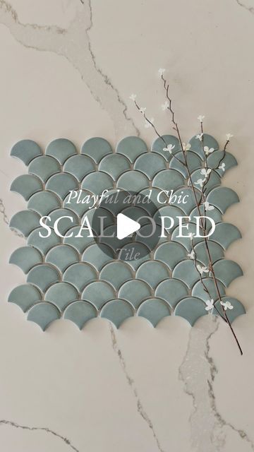 Tara Nelson on Instagram: "Playful and Chic Scalloped Tile 🤍

If you’re looking for a tile that’s different and fun but can also be classic and understated scalloped tile is a must! It comes in so many different colors and variations, scalloped tile can perfect any space! Great for kitchens and bathrooms! 

Blue Scalloped Tile from @flooranddecor 

Let me know what you think! 

Photo via: shabbyfufu.com
Photo via: Pinterest.com
Photo via: westonebathrooms.com
Photo via: backsplash.com
Photo via: curatedinterior.com
Photo via: architecturaldigest.com
Photo via: dominomagazine.com
Photo via: thesethreerooms.com
Photo via: Pinterest.com
Photo via: pinterest.com
Photo via: pinterest.com
Photo via: flooranddecor.com
Photo via: backsplash.com

And don’t forget to like, save, and follow @taranel Scalloped Tile Bathroom, Scallop Tile Bathroom, Scalloped Tile, Scallop Tiles, Bold Tile, Statement Tiles, New House Bathroom, Lifestyle Content, Kitchen Backsplash