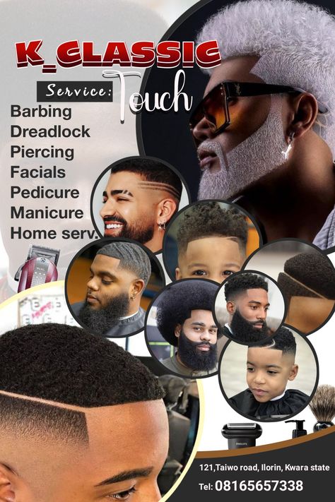 Barbing Salon Logo Design, Barbing Salon Banner Design, Barbing Salon Design In Nigeria, Barbering Salon Flyer Design, Barbering Shop Flyer Design, Barber Shop Banner Design, Barbing Salon Flyer Design, Barbing Salon Design, Barbershop Sticker