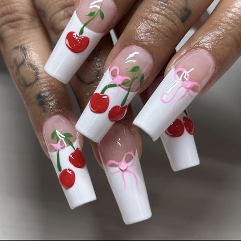 Vday Nails, Makeup Nails Designs, Retro Nails, Classy Acrylic Nails, Unique Acrylic Nails, Gem Nails, Fire Nails, Dream Nails, Funky Nails