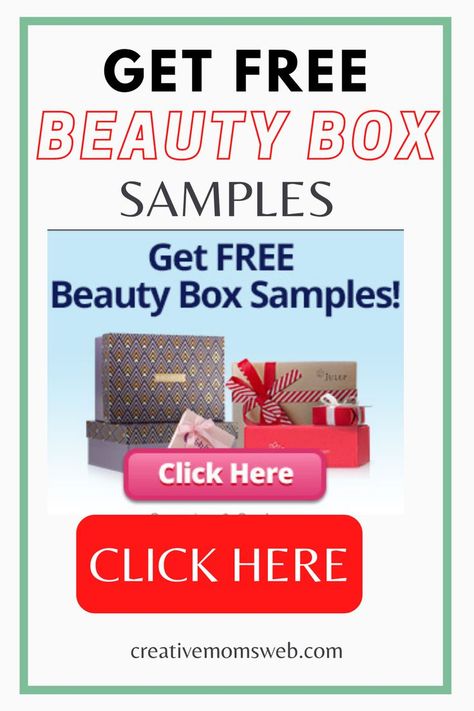 Enter your email for a chance to get a free beauty box. Free Beauty Samples Mail, Free Makeup Samples Mail, Free Sample Boxes, Free Beauty Samples, Free Makeup Samples, Free Samples By Mail, Makeup List, Makeup Samples, Free Stuff By Mail