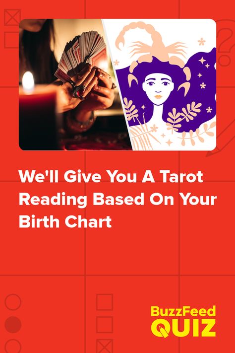 We'll Give You A Tarot Reading Based On Your Birth Chart Reading Your Own Tarot Cards, Tarot Cards Reading, Tarot Card Reading, Tarot Cards Astrological Signs, Tarot Birth Card Meaning, How To Find Your Birth Tarot Card, Tarot Reading Room, Tarot Reading Business, Tarot Cards Love Reading