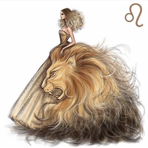 Leo women strength and beauty A Lion, A Drawing, The Wind, Zodiac Sign, Lion, Hair, Instagram