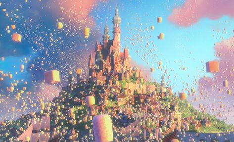 The Kingdom Of Corona Was Inspired By An Island In France Disney Amor, Tangled Disney, Disney Quizzes, Disney Quiz, Disney Kingdom, Disney Princes, Disney Tangled, Disney Castle, A Castle