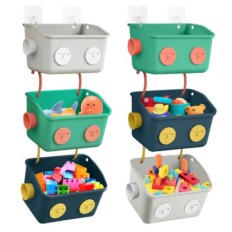 Bathtub toy storage