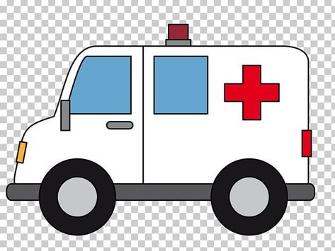 Ambulance Drawing, Cartoon Ambulance, Ambulance Clipart, Ambulance Cartoon, Car Animation, Hand Art Kids, Cars Drawing, File Decoration Ideas, Transportation Birthday