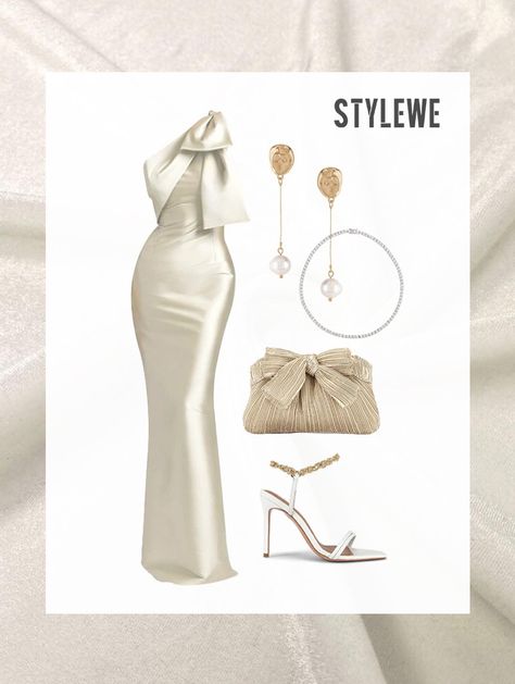 Elegant Tight Satin Asymmetrical Medium Elasticity Party Dress | stylewe Skirt Accessories, Solid Midi Dress, Elegant Shawl, Elegant Mini Dress, Maid Of Honour Dresses, Abstract Print Dress, Elegant Midi Dresses, Boat Neck Dress, Dream Wedding Ideas Dresses