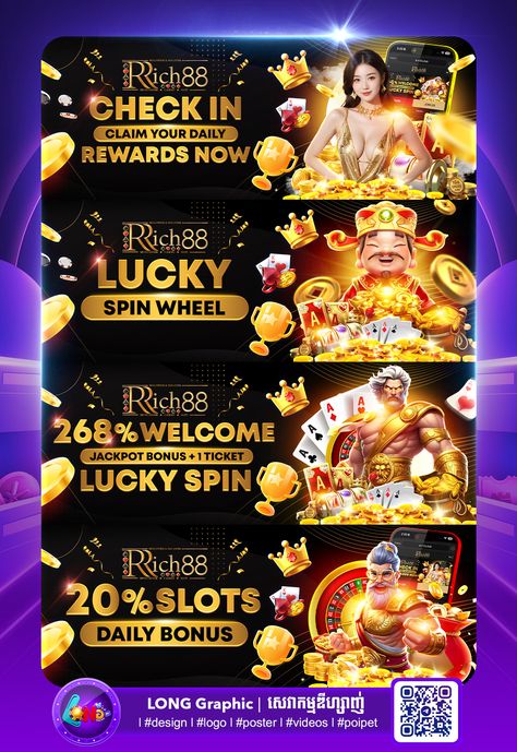 #Rich88#Bonus99#chokdee777#slot#casio#Prommotion Banner Game, Daily Rewards, Game Character Design, Casino Slots, Landscape Wallpaper, Food Design, Game Character, Banner Design, Chess