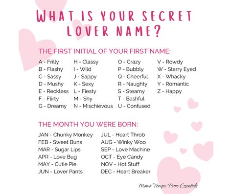 Valentines Day Names, Funny Name Generator, Friendship Note, Last Name Meaning, Week Name, Name Maker, Valentine Name, Cute Homecoming Proposals, Funny Nicknames