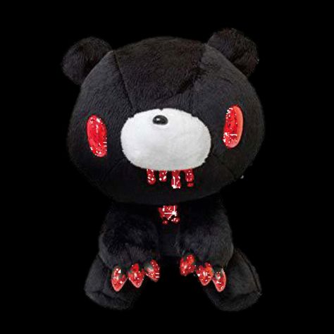 gloomy bear Black Gloomy Bear, Creepy Stuffed Animals, Gloomy Bear, Next Life, Doll Plushies, Rawr Xd, Scene Emo, Kawaii Plushies, Bear Wallpaper