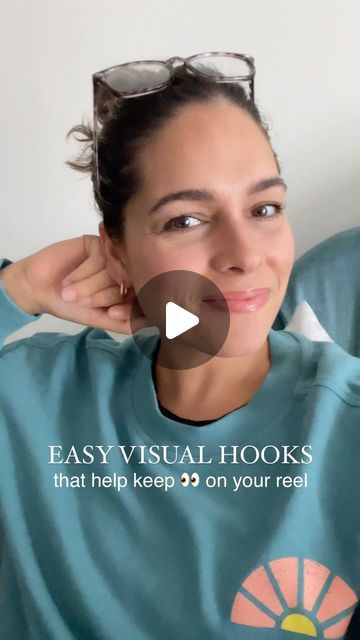 Visual hooks will add a bit of realness to the beginning or middle of the reel to keep them watching 👀

Hit save to try these out for your next reels 📽️

Some of the best preforming content is because something REAL happened, something unexpected falls in the background, someone stumbles over their words, or they are speaking to you like they are on a FaceTime call 📱

Hooks aren’t just for your reel text, but our eyes need to be 🪝 in too!

Hit FOLLOW for more Instagram tips! Reels Tips Instagram, Visual Hooks For Instagram, Hooks For Instagram Reels, First Instagram Post, Social Media Strategist, Target Audience, Instagram Tips, Double Tap, Feel Confident