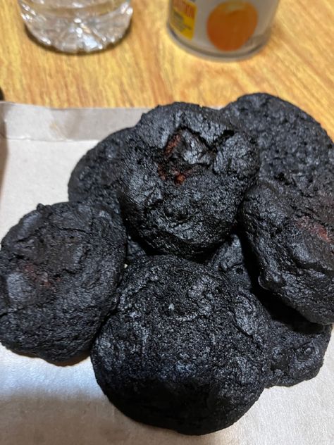 Would you eat my cookies? They just turned black Burnt Cookies Aesthetic, Burnt Food Funny, Burnt Cookies, Pyramid Game, Burnt Food, Eat My, Food Snapchat, Food Humor, Couple Pictures