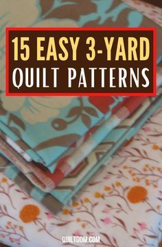 Three Yard Quilt Patterns, 3yd Quilts, 3 Yard Quilt Patterns, Charity Ideas, Charm Pack Quilt Patterns, Layer Cake Quilt Patterns, Easy Quilting, Quilt Blocks Easy, Lap Quilt Patterns