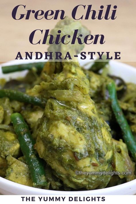 Green Chikan Recipe, Green Chillies Recipes, Green Chilli Chicken, Yoghurt Chicken, Green Chicken Recipe, Chicken Recipes Indian, Chicken Starter, Chilli Chicken Recipe, Chicken Starter Recipes