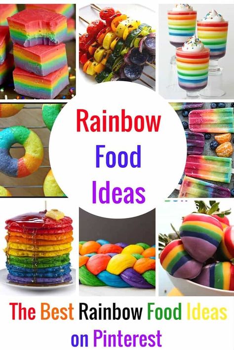 Jennifer Fishkind, Rainbow Food Ideas, 70th Birthday Ideas For Mom, Double Rainbows, Rainbow Foods, Rainbow Ideas, Big Ang, Rainbow Treats, Princess Pinky Girl