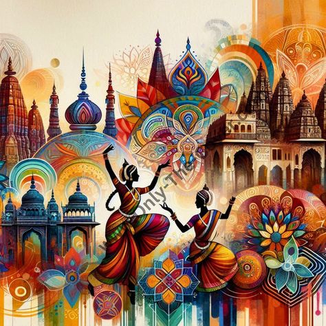 Embracing the vibrant colors and rich traditions of India 🇮🇳✨ #IncredibleIndia #ProudIndian #DesiVibes #CoverAIrtistry Indian Heritage And Culture Paintings, Indian Heritage Paintings Easy, Traditional Painting Ideas, Indian Heritage Paintings, Indian Culture Painting, Art Competition Ideas, Value Painting, Cubicle Wall, Indian Traditional Paintings