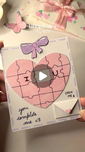 Osheen | acrylic art & cute DIYs ⋆𐙚₊˚⊹♡ | DIY cute gift idea💌   #reels #reelsinstagram #reelitfeelit #reelkarofeelkaro #diy #diyprojects #reelsvideo #diy #diygiftideas #giftideas... | Instagram Cute Diy For Him, Aesthetic Card Ideas For Friends, Easy Diy Birthday Gifts For Best Friend, Handmade Gift Ideas Creative, Handmade Birthday Cards For Best Friends Gift Ideas, Gift Ideas For Friends Aesthetic, Cute Gift Ideas For Friends, Idea Reels, Best Friend Crafts