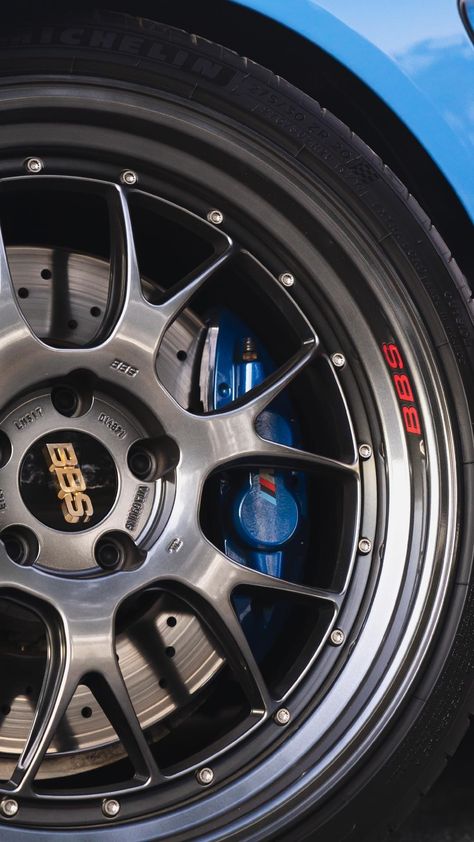 Sports Car, Wheel, Sports, Red, Blue, Black