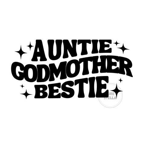 Auntie Life, T Shirt Design Png, Godmother, Design Png, Design Digital, T Shirt Design, Shirt Design, Digital Download, T Shirt