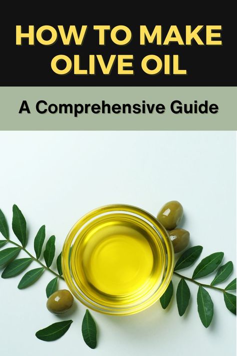 A step-by-step guide to making olive oil, from olives to liquid gold. Homemade Olive Oil, Olive Oil Uses, How To Make Oil, Olive Oils, Natural Lifestyle, Oil Uses, Liquid Gold, What Can I Do, Cooking Essentials