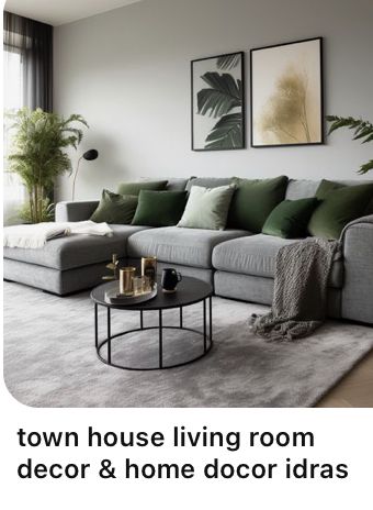 Living Room Gray And Green, Grey Living Room Green Accents, Silver And Green Living Room, Black White Grey And Green Living Room, Green Grey Black Living Room, White Black And Green Living Room, Grey Couch Green Accents, Grey And Green Living Room Colour Schemes, Gray Green Living Room