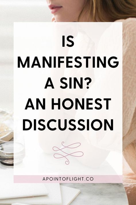 Is using manifestation a sin? Learn why the process of manifesting might be supported by the bible. 🤯 Godly Manifestations, Christian Manifesting, Is Manifesting A Sin, Biblical Manifestation, Manifesting With God, Manifestation Prayer, What Is Manifestation, Controversial Topics, Godly Relationship