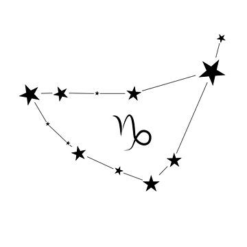 Buy "Capricorn Constellation" by BeauBop as a Sticker. Capricorn Sketch, Capricorn Doodle, Capricorn Illustration, Constellation Capricorn, Constellation Drawing, Capricorn Constellation Tattoo, Star Constellation Tattoo, Art Techno, Capricorn Constellation