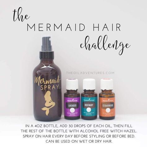 I love this trio for hair growth! Especially for those with postpartum hair loss! You can use the spray bottle as indicated or I just made a blend of the 3 and applied directly to my hair after each shower! So great Living Oils Recipes, Postpartum Hair, Essential Oil Beauty, Hair Challenge, Young Living Essential Oils Recipes, Yl Oils, Diy Essentials, Oil Remedies, Yl Essential Oils