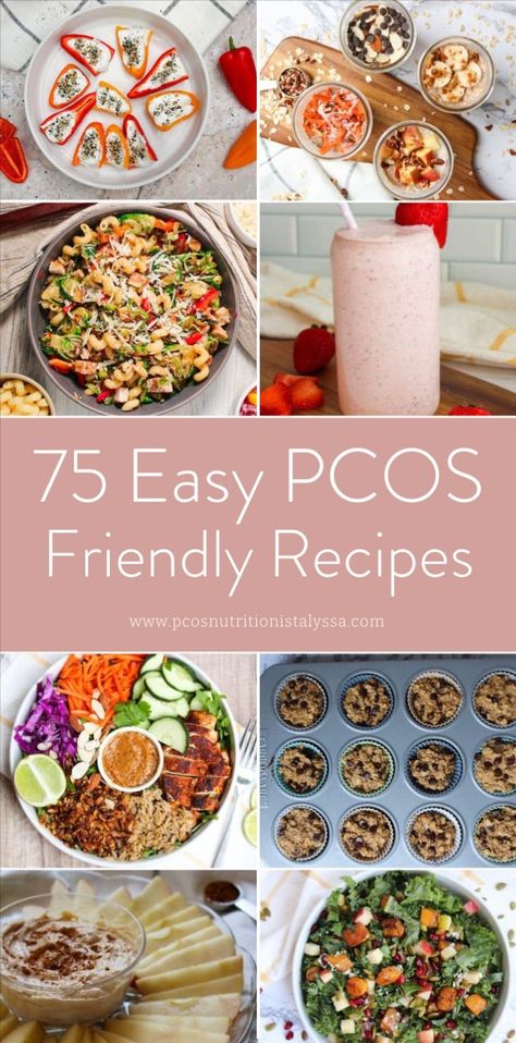 Explore our blog for 75 healthy recipes that fit perfectly into a PCOS meal plan. Our selection of PCOS food includes low glycemic and balanced meals, carefully chosen by a PCOS dietitian. These recipes don't require gluten-free or dairy-free adjustments, making them accessible to all. 1200 Calorie Diet Meal Plans, Low Gi Diet, Stomach Fat Burning Foods, Low Glycemic Foods, Healthy Recipes For Diabetics, Healthy Hormones, Resep Diet, Health Dinner Recipes, Low Glycemic