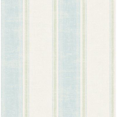 Highland Dunes Galen Vintage Wide Stripe 32.81' L x 20.5" W Wallpaper Roll Cream Wallpaper, Roll Paper, W Wallpaper, Book Vintage, Wide Stripes, Striped Wallpaper, Nursery Wallpaper, Geometric Wallpaper, Accent Wallpaper