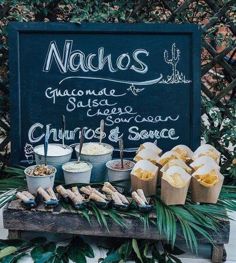 Summer Wedding Food, Wedding Food Bars, Outdoor Buffet, Wedding Food Stations, Wedding Snacks, Nacho Bar, Wedding Food Drink, Reception Food, Kent Wedding