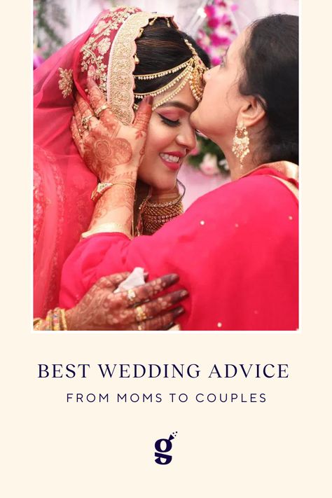 It's a time-honored tradition - parents of the bride and groom giving advice for the big day. Every couple has their own unique story and wedding, but the wisdom of moms that have been through the process can be incredibly helpful. Whether you are just starting out or are in the finals days of wedding planning, this article gives the best wedding advice from moms to couples. From budgeting to decor and everything in between, read on to learn from the experiences of mothers who have been there. Best Wedding Advice, Advice For Bride And Groom, Newlywed Advice, Parents Of The Bride, Giving Advice, Advice For Newlyweds, Advice For Bride, Healthy Marriage, Marriage Counseling