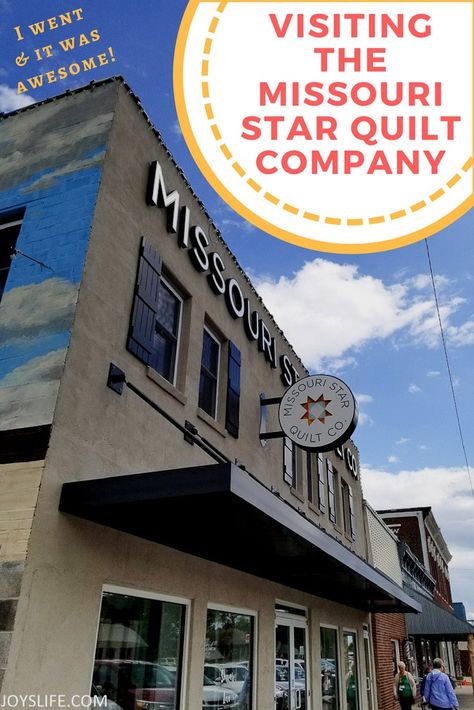 A helpful guide and tour (with tons of photos) of the Missouri Star Quilt Company in Hamilton, Missouri, from this quilter's recent visit! (I visited Missouri Star Quilt Company in Hamilton, Missouri and it was awesome!) #missouristarquiltco #missouristar #missouristarquiltcompany #quilting #quilt #hamiltonmo #hamiltonmissouri #jennydoan #quilttrip #sewing #visitmissouristar #joyslife #myvisit #msqc Missouri Star Quilt Company Store, Missouri Star Quilt Company Store Fabrics, Hamilton Missouri, Missouri Quilt Company Tutorials, Missouri Quilt Company, Missouri Star Quilt Company Tutorials, Missouri Star Quilt Tutorials, Midwest Road Trip, Missouri Quilt