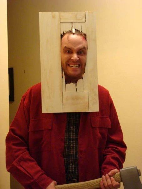 Master of Halloween - Imgur Diy Adult Halloween Costumes, Pun Costumes, Punny Costumes, Cheap Halloween Diy, Punny Halloween Costumes, Halloween Costume Puns, Creepy Costumes, Dollar Store Halloween, Men Halloween