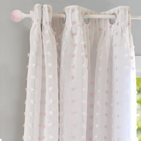 DriftAway Lily White Voile Sheer & Blackout Curtain Liner Single Panel - On Sale - Bed Bath & Beyond - 19215831 Girls Room Curtains, Thermal Drapes, Girls Bedroom Curtains, Pink Blackout Curtains, Ideas Habitaciones, Cute Curtains, Nursery Curtains, Kids Curtains, Lily White