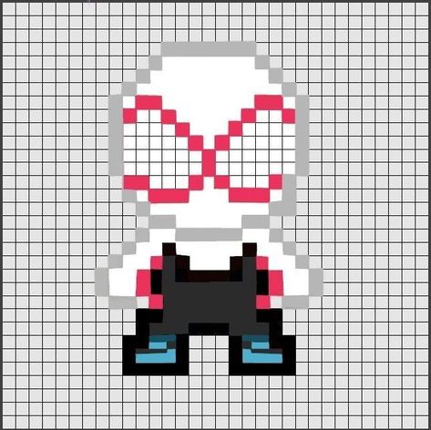 Graph Paper Art Spiderman, Miles Morales Pixel Art Grid, Pixel Art Grid Spiderman, Easy Pixel Art Spiderman, Grid Art Easy, Pixel Drawing Pattern, Graph Pixel Art, Pixel Art Pattern Spiderman, Spider Pixel Art