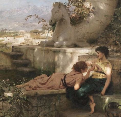 Rennaissance Art, Lesbian Art, Queer Art, Historical Art, Old Paintings, Romantic Art, Ethereal Art, Classical Art, Old Art