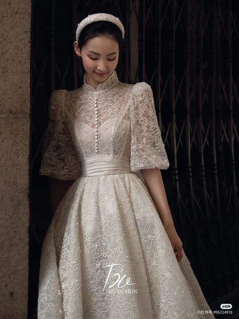 Fancy Vintage Dresses, Long Sleeve Wedding Dress Boho, Filipiniana Dress, Bride Dress Simple, Wedding Dresses Princess Ballgown, Simple Gowns, Stylish Wedding Dresses, Fancy Wedding Dresses, Elegant Dresses Classy