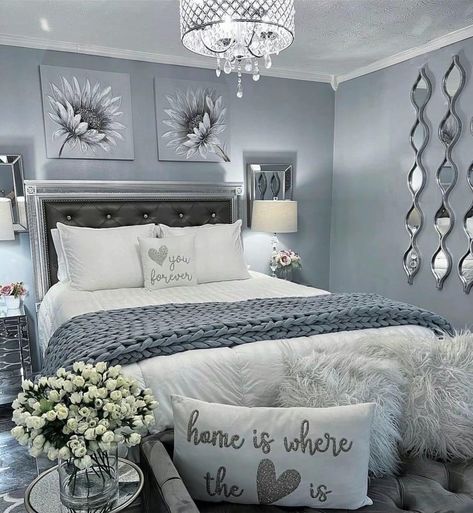 Classy Bedroom Ideas For Women, Bedroom Decor For Women, Bedroom Decoration Ideas, Bedroom Decorating Tips, Tranquil Bedroom, Luxury Room Bedroom, Classy Bedroom, Apartment Bedroom Decor, Creative Bedroom