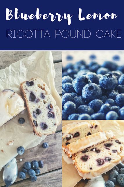 undefined Healthy Pound Cake, Healthy Pound Cake Recipe, Ricotta Pound Cake, Blueberry Ricotta, Cake Texture, Chilled Desserts, Homemade Snickers, Pound Cake Recipe, Lemon Ricotta