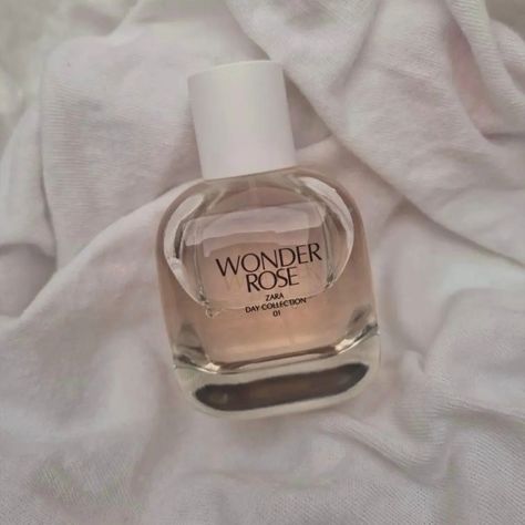 #Zara #perfume #wonderrose Parfum Zara Wonder Rose, Zara Perfume Wonder Rose, Zara Wonder Rose Perfume, Zara Perfume Aesthetic, Zara Rose Perfume, Zara Wonder Rose, Zara Parfum, Soft Perfume, Zara Perfume