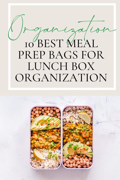 Discover the top 10 best meal prep bags for ultimate lunch box organization! Keep your food fresh and eat healthier with these best meal prep options. Lunch Box Organization, Box Organization, Meal Prep Bag, Best Meal Prep, Portable Food, Eat Healthier, Dehydrated Food, Easy Meal Prep, Food Fresh