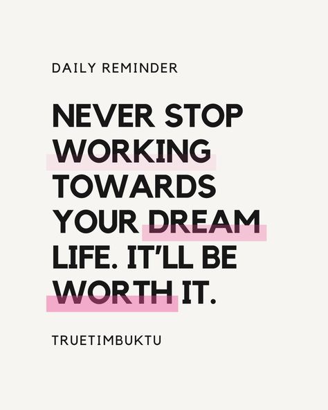 🌟✨ 𝗗𝗔𝗜𝗟𝗬 𝗥𝗘𝗠𝗜𝗡𝗗𝗘𝗥 ✨🌟 ✨ Never stop working towards your dream life. It'll be worth it. ✨ 💫 Let this be your daily reminder to keep pushing, keep creating, and keep believing! Your dreams are within reach. 💪🏼✨ #DreamBig #NeverStopWorking #EtsyShop #HandmadeGoodness #DreamLife #MotivationMonday #InspirationDaily #CraftyCreations #ArtisanGoods #SmallBusinessLove #SupportLocal #WorthIt #DreamChasers #PassionProject #MakersGonnaMake #CreateEveryday #ArtistsJourney #BelieveInYourself #YouGotThis ... Client Quotes, Promotion Quotes, Quotes Business, Work Quotes Inspirational, Happy New Year Quotes, Year Quotes, Workout Memes, Quotes About New Year, Dream Quotes