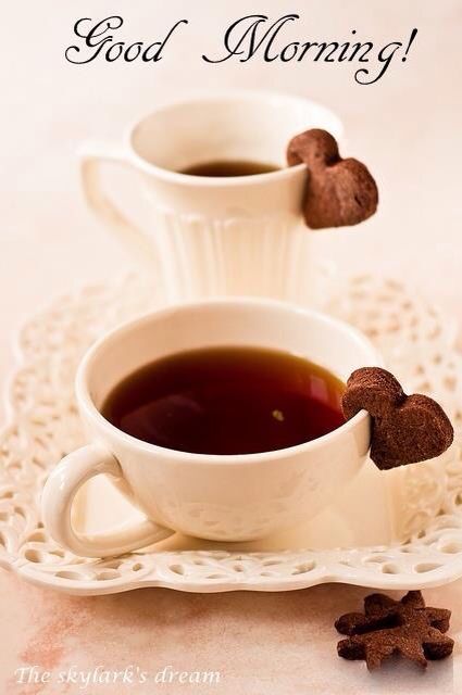 * Good morning coffee heart ♡ Romantic Tea, Cups Of Tea, Tea Cookies, Cuppa Tea, Morning Tea, Chocolate Coffee, Coffee Love, Cup Of Tea, Chocolate Cookies