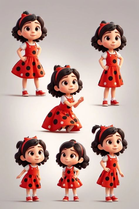 How To Create Cartoon Characters, Cute Mascot Character, Character Sketch Ideas, Female Character Sketch, Ladybug Illustration, Concept Artist Portfolio, Simple Cartoon Characters, Create Cartoon Character, Crab Cartoon