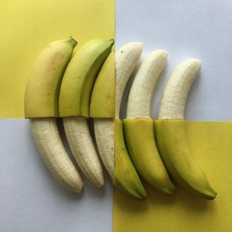 Everyday Objects Obsessively Organized Into Patterns By Adam Hillman Knolling Photography, Distortion Photography, Macro Food Photography, Objects Photography, Gcse Photography, Photography Assignments, Food Art Photography, Banana Art, Object Photography