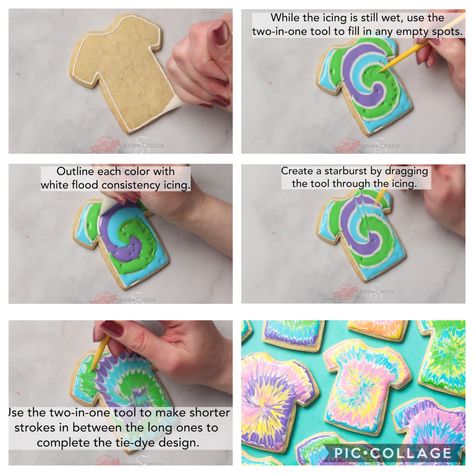 Tye Dye Cookies Decorated, Tie Dye Birthday Cookies Decorated, Tie Dye Cookies Decorated, Tie Dye Cookies Royal Icing, Tie Dye Birthday Cookies, Tie Dye Sugar Cookies, Tye Dye Cookies, Tie Dye Cookies, Color Cookies