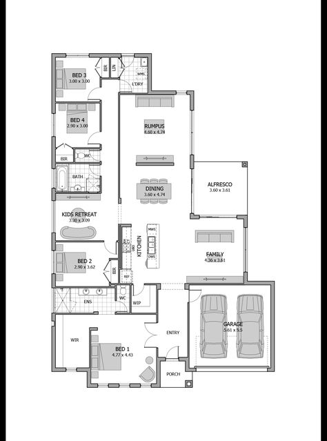 Eden Home Design | Open Plan Single Storey | Rawson Homes One Storey Modern House Design, Rawson Homes, Classic Facade, Building Code, Spacious Kitchens, Hotel Style, New House Plans, Open Plan Living, Walk In Pantry