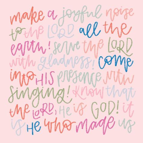 Make A Joyful Noise Unto The Lord, Make A Joyful Noise, Joyful Noise, Joy Of The Lord, Serve The Lord, Music Class, Music Room, The Earth, The Lord